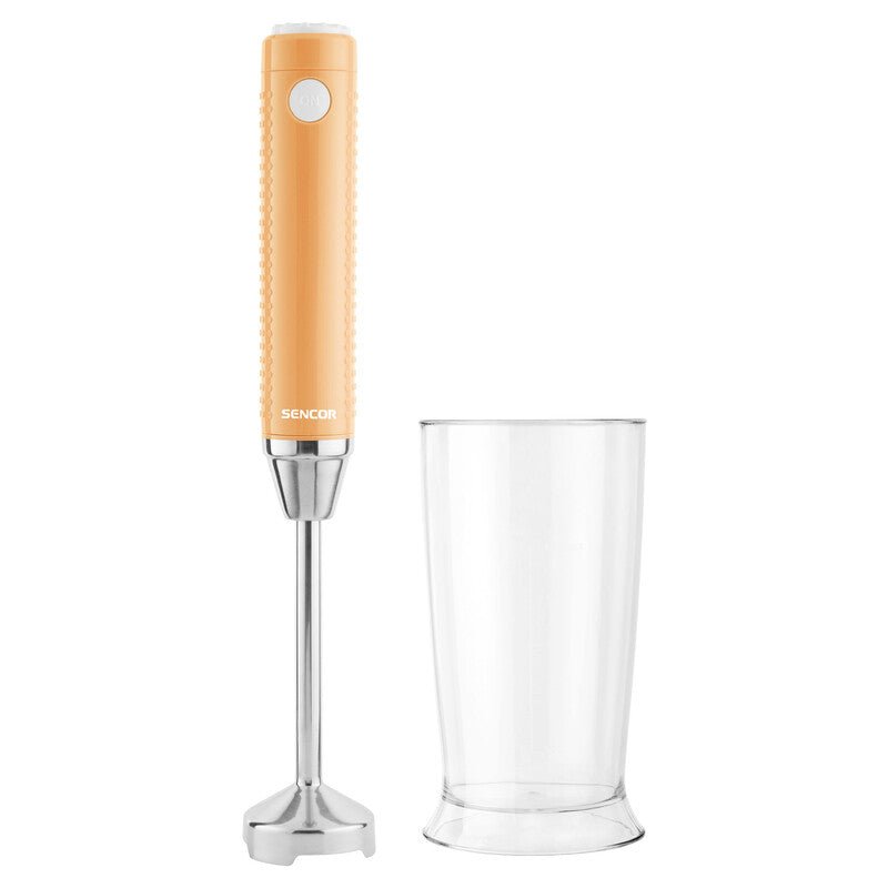 Frullatore a Immersione Slim 400 W con Velocità Variabile e Piede in Acciaio Inox Sencor Arancione
