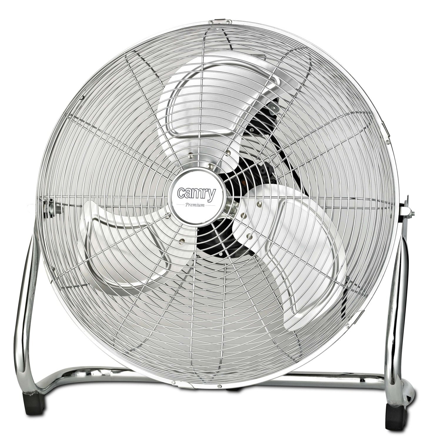 Camry Ventilatore da Pavimento 45 cm in Metallo 3 Velocità – Inclinazione Regolabile
