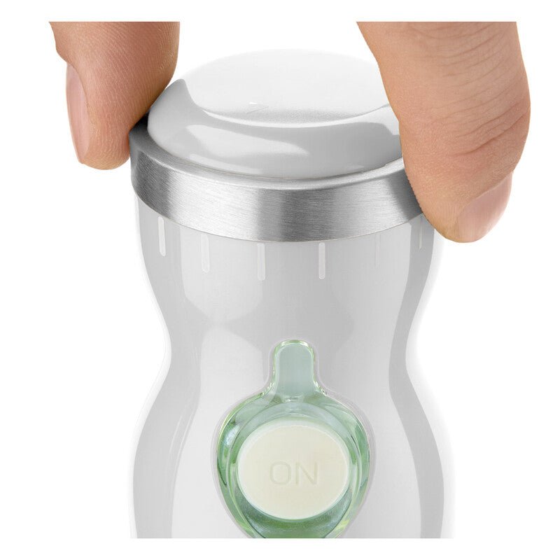 Frullatore a Immersione 800 W con Tritatutto Frusta e Bicchiere, Piede in Acciaio Inox Sencor