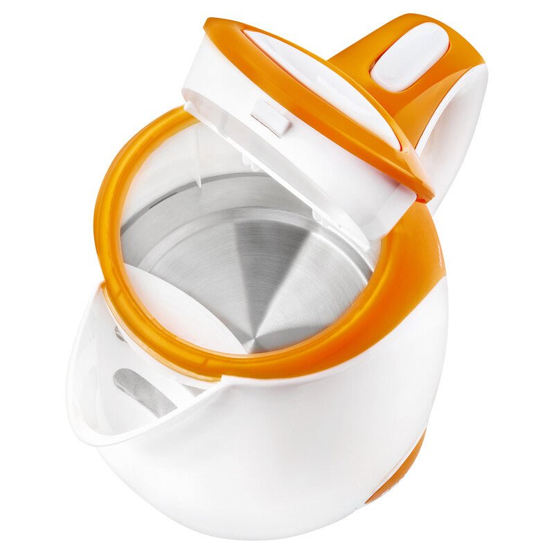Bollitore Elettrico 1,5 L 2000 W con Filtro Anticalcare e Base 360° Sencor Arancione Bianco
