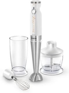 Frullatore a Immersione 1000 W con Tritatutto Frusta e Piede in Acciaio Inox Sencor