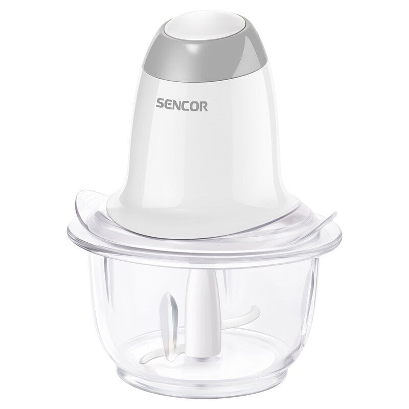Tritatutto Elettrico 230 W con Ciotola in Vetro 1 L e Lame in Acciaio Inox Sencor