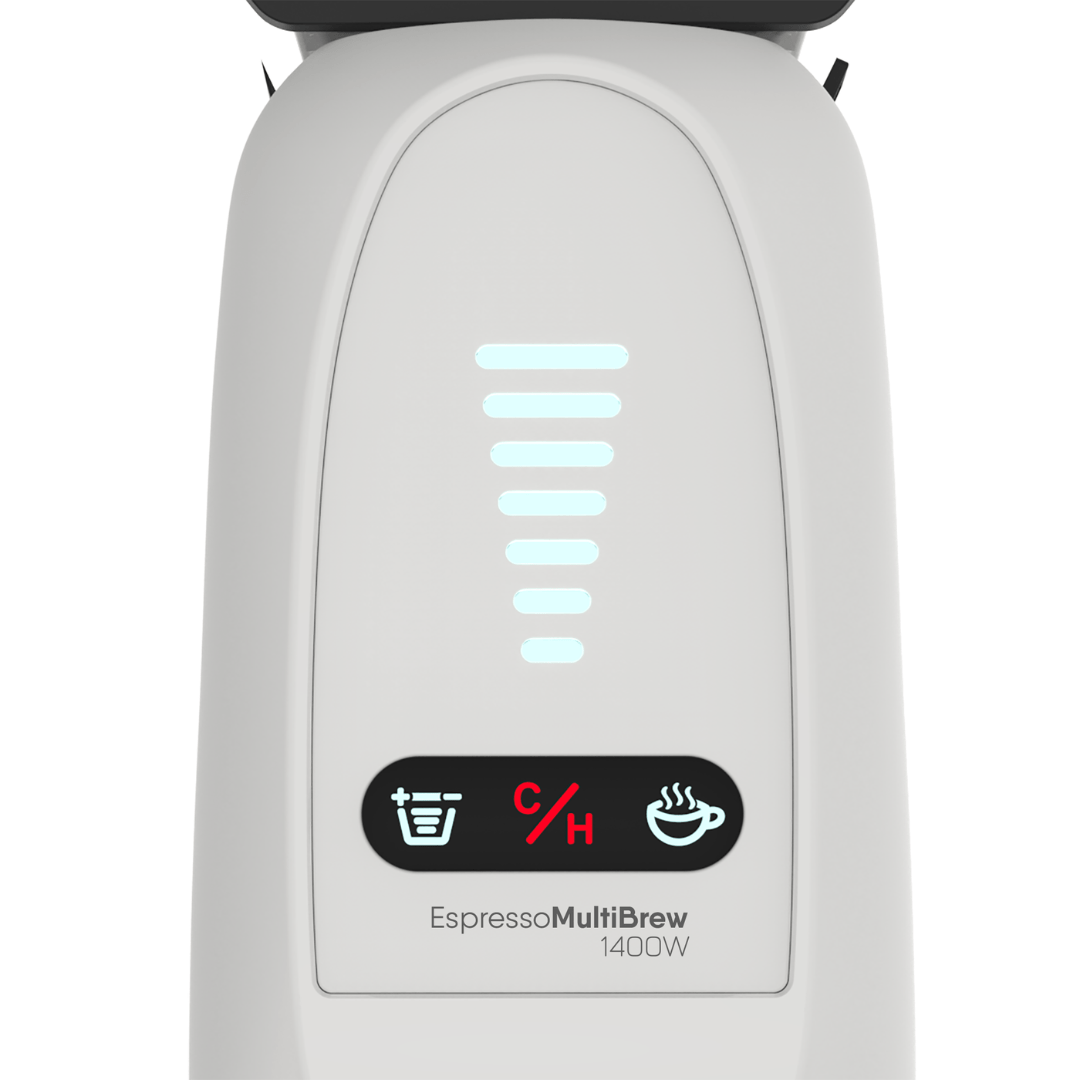 CAF-SS-7655 SOGO Espresso MultiBrew 1400 Bianca: Macchina Caffè Universale 4-in-1 Con Montalatte