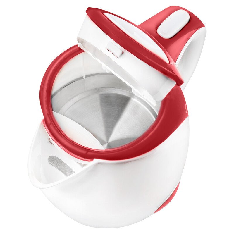 Bollitore Elettrico 1,5 L 2000 W con Filtro Anticalcare e Base 360° Sencor Rosso Bianco