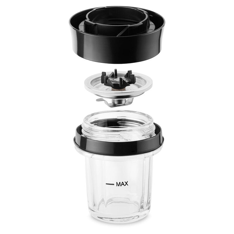 Frullatore a Bicchiere con Caraffa in Vetro 0,8 L 250 W con Tritaghiaccio e Pulse Sencor Rosso