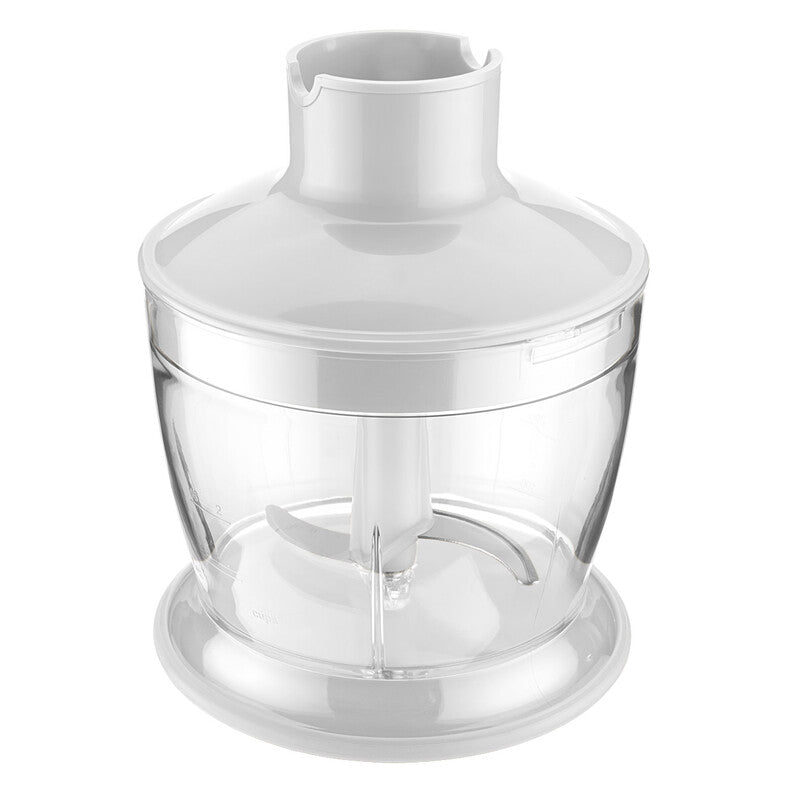Frullatore a Immersione 800 W con Tritatutto Frusta e Bicchiere, Piede in Acciaio Inox Sencor