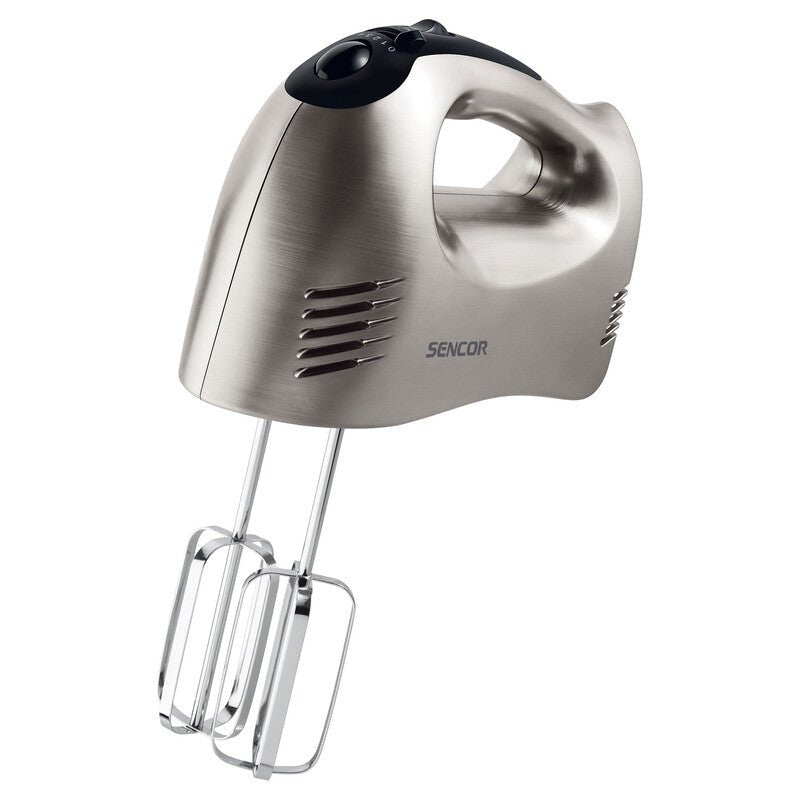 Sbattitore Elettrico 300 W 5 Velocità con Turbo, Fruste e Ganci Impasto Sencor