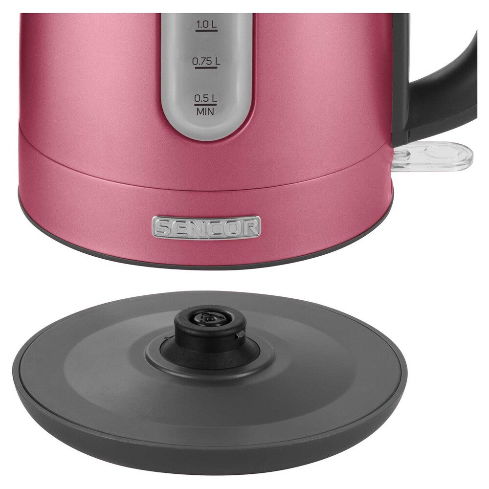 Bollitore Elettrico in Acciaio Inox 1,7 L 2150 W con Filtro Rimovibile Sencor