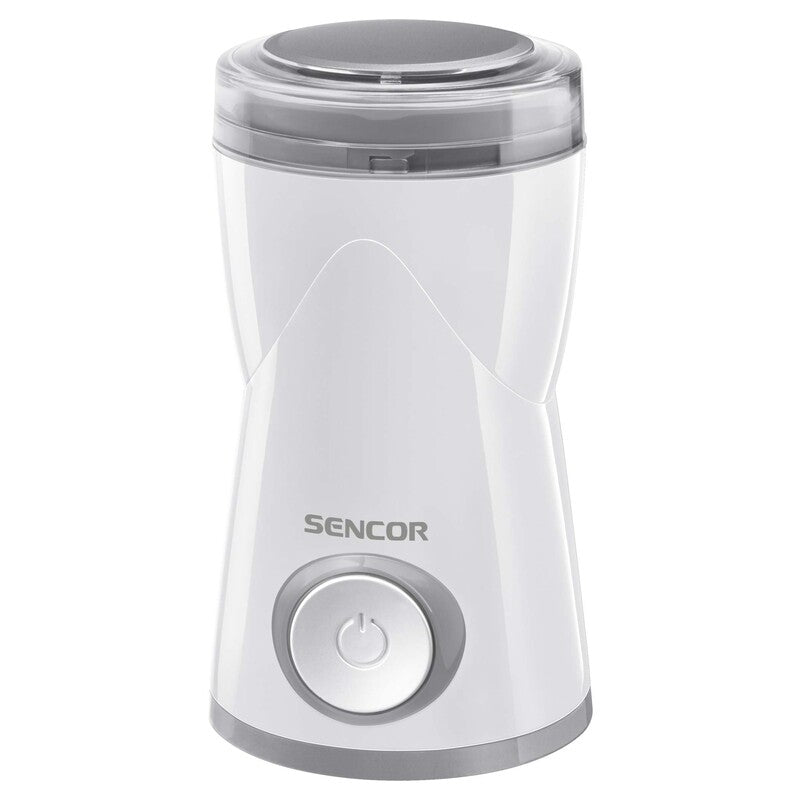 Macinacaffè elettrico 150W capacità 50 g con lame in acciaio inox e pulsante di sicurezza Sencor