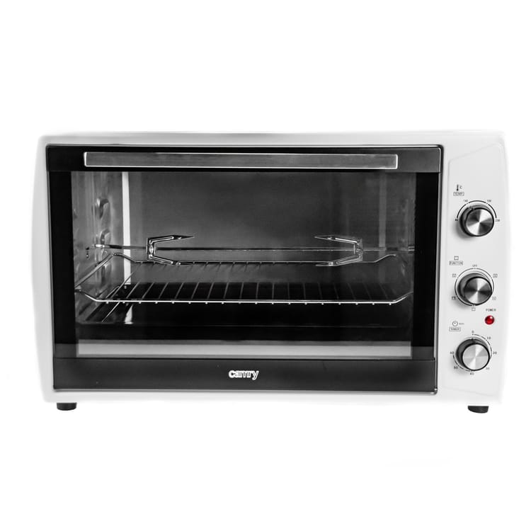 Camry Forno Elettrico Ventilato 63L 2200W – Girarrosto, Luce Interna, Timer
