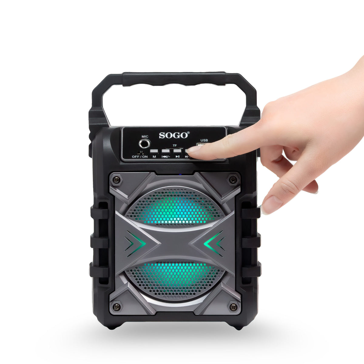 Cassa Bluetooth SOGO wireless ricaricabile