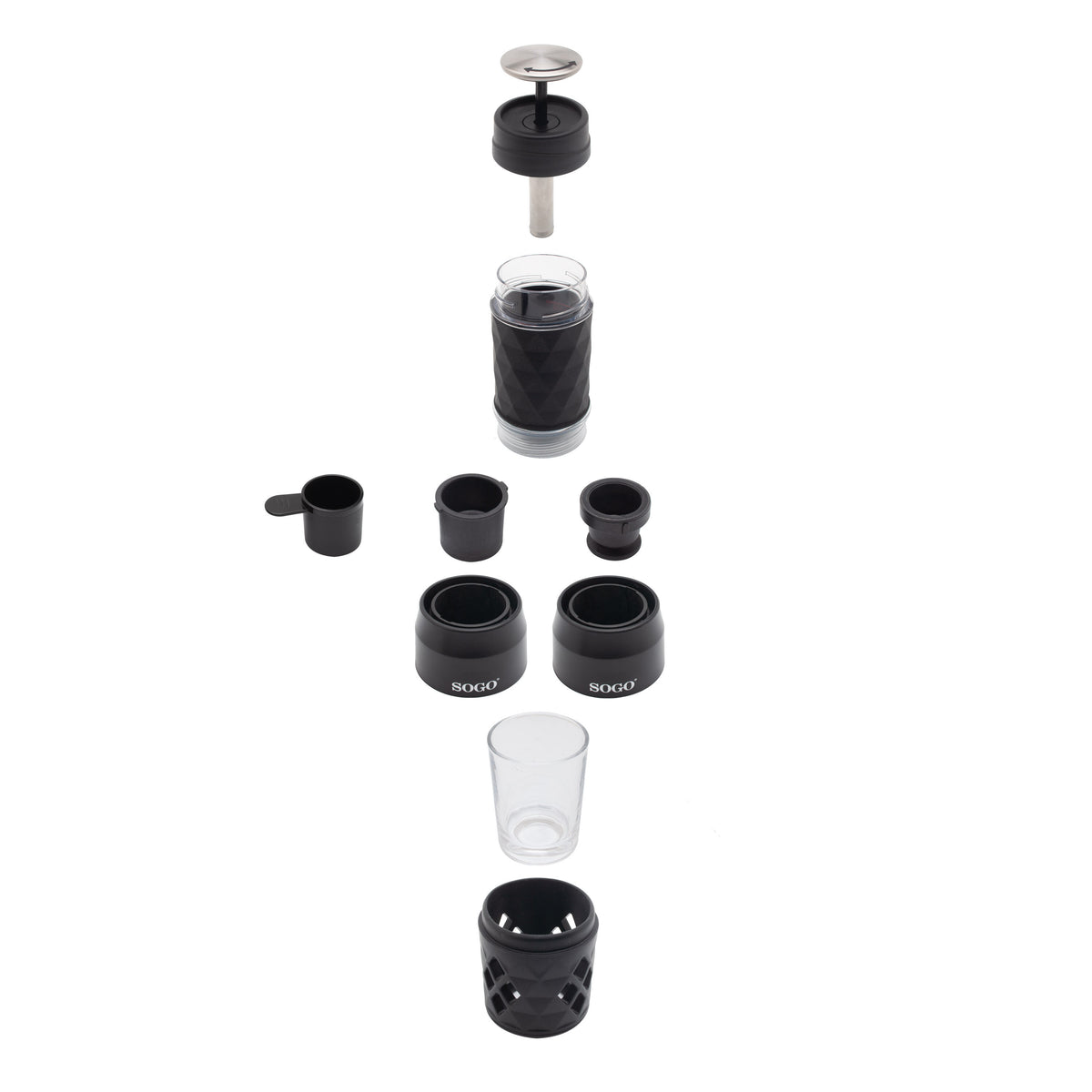 Macchina da caffè portatile manuale SOGO 20 bar - immagine 6