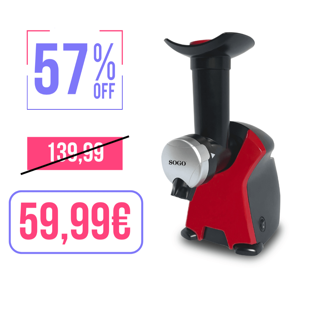 Gelatiera alla Frutta 250W – Dessert Sani e Naturali in Pochi Minuti