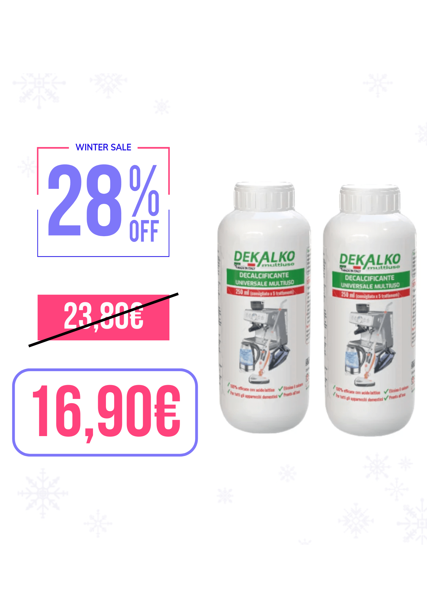 Dekalko decalcificante universale multiuso 250ml