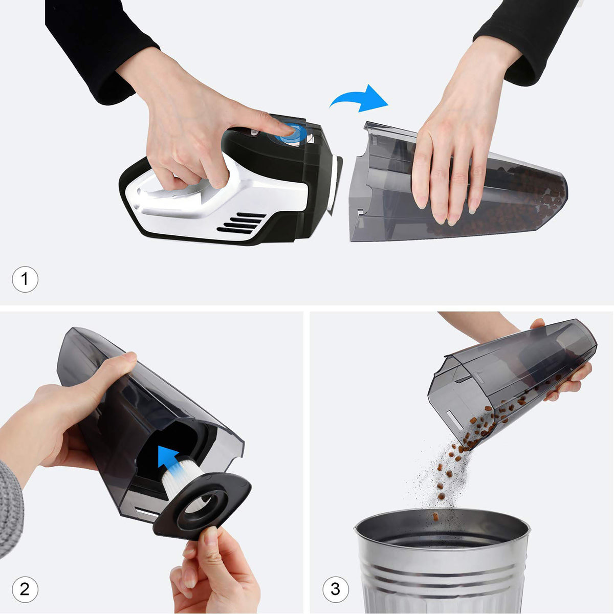 Aspirapolvere portatile senza fili SOGO wet & dry - immagine 7