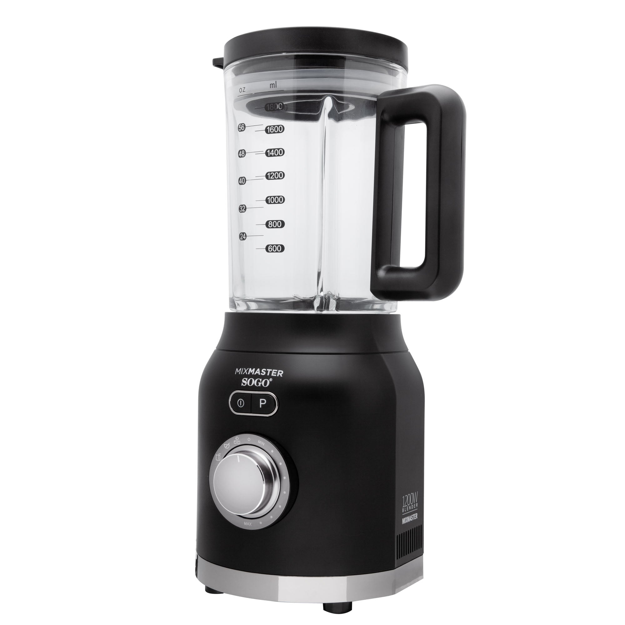 Frullatore con Caraffa in Vetro - Mixmaster SOGO - 1,8L-1200W - SAMULAND