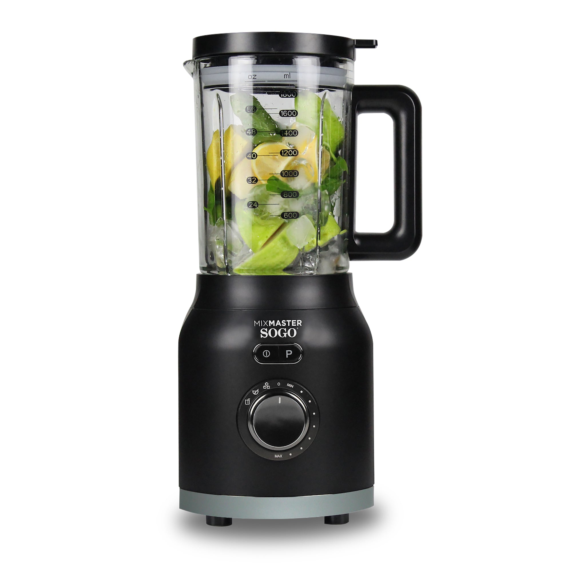 Frullatore con Caraffa in Vetro - Mixmaster SOGO - 1,8L-1200W - SAMULAND