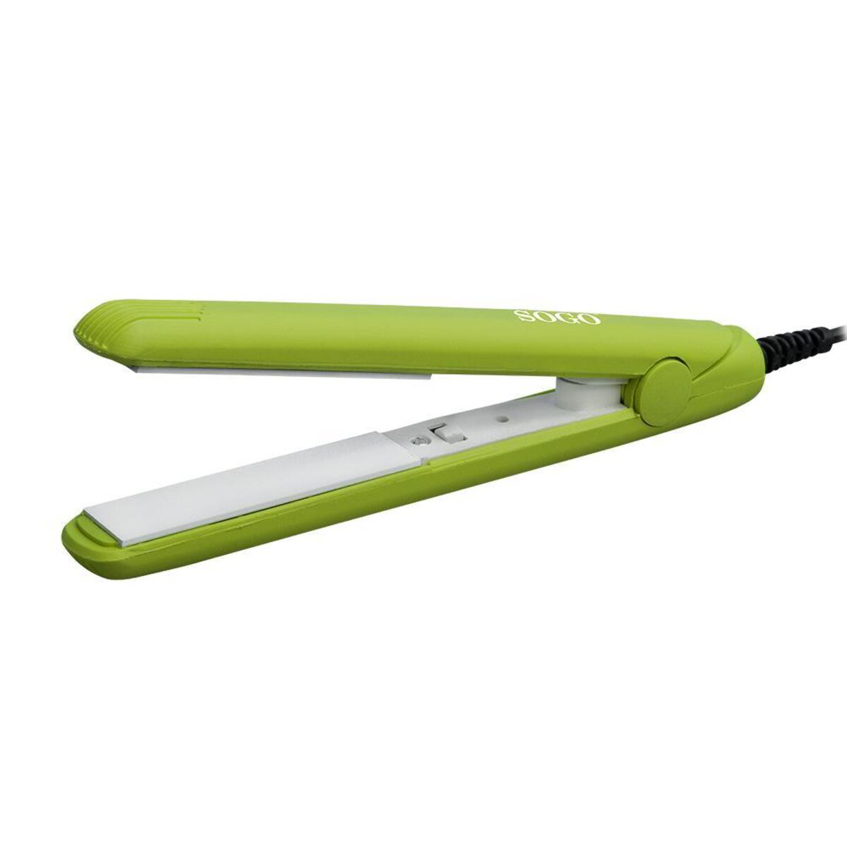 Sogo Piastra per capelli da viaggio 25W 150° verde