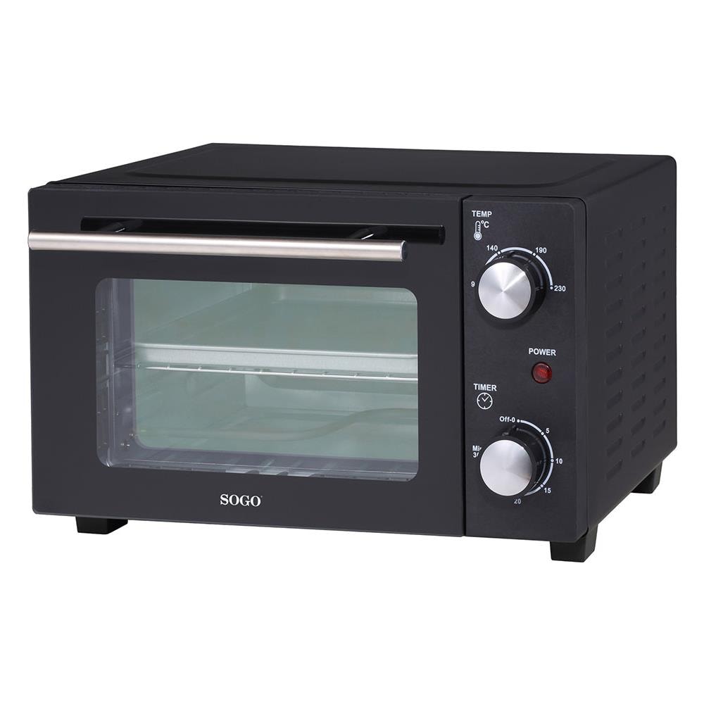 Forno elettrico tostapane mini fornetto 800W / 10L/ timer/ Sogo