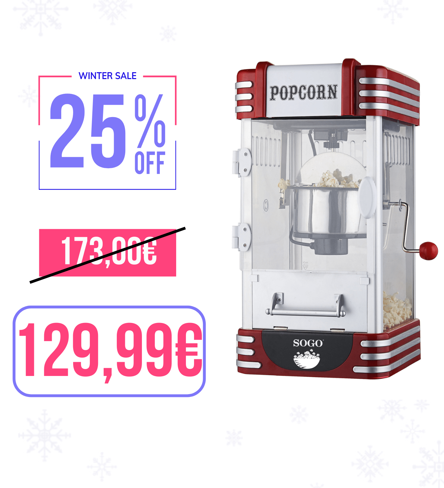 Macchina per PopCorn Professionale