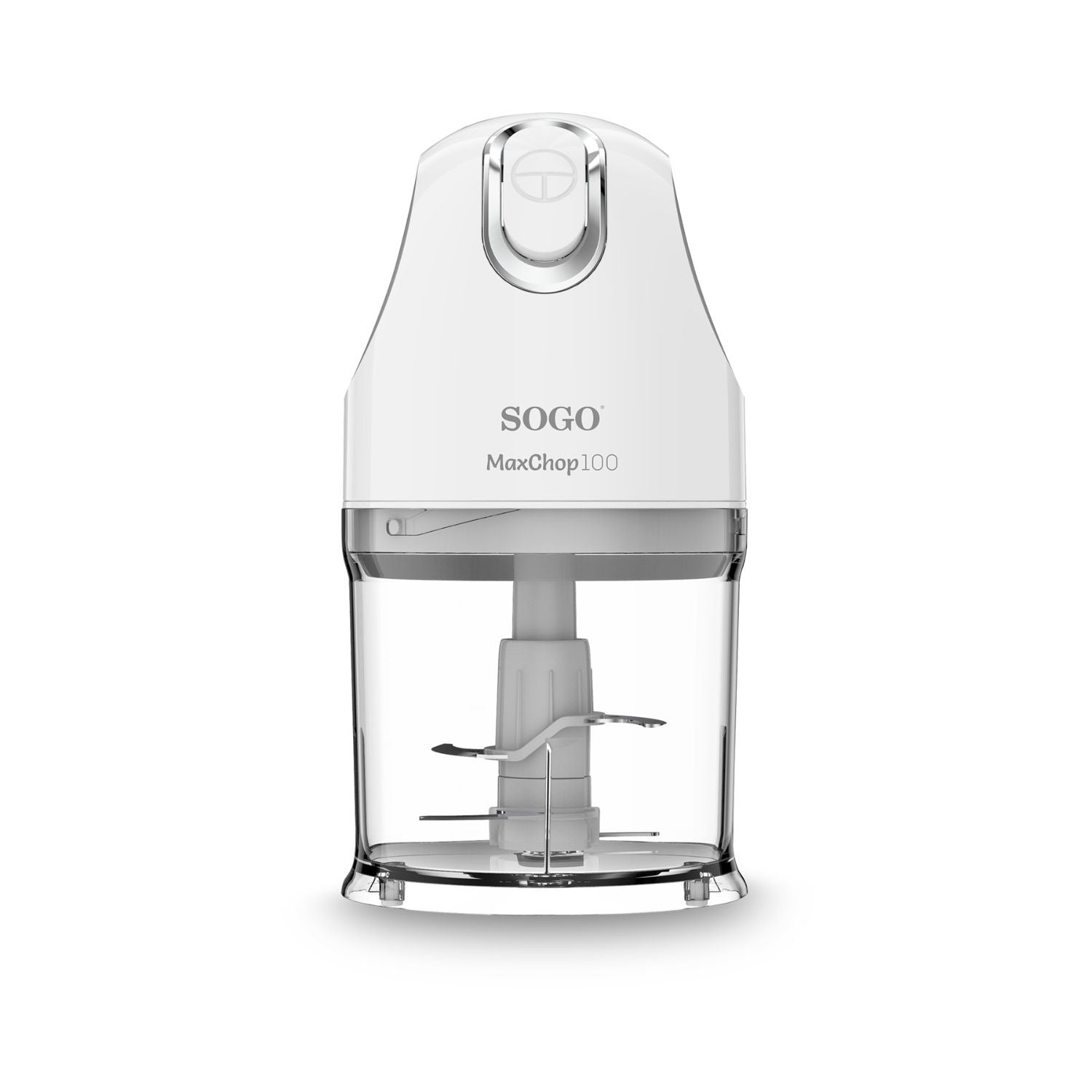 Tritatutto elettrico 0,5 L 100W con 4 lame inox recipiente senza BPA e lame removibili Sogo