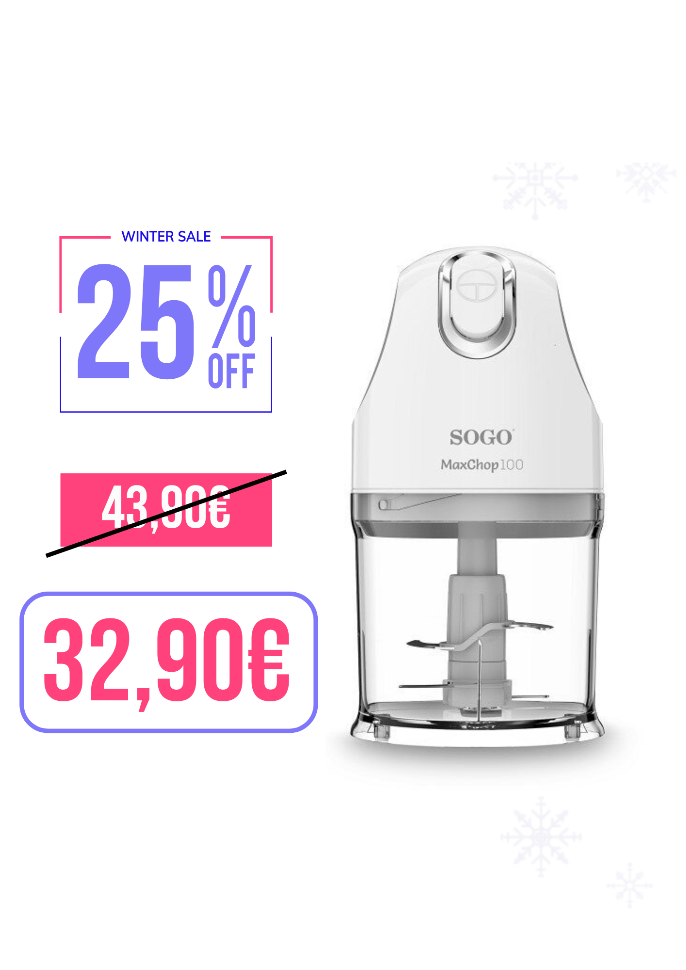 Tritatutto SOGO, 0,5 L MAXCHOP 100