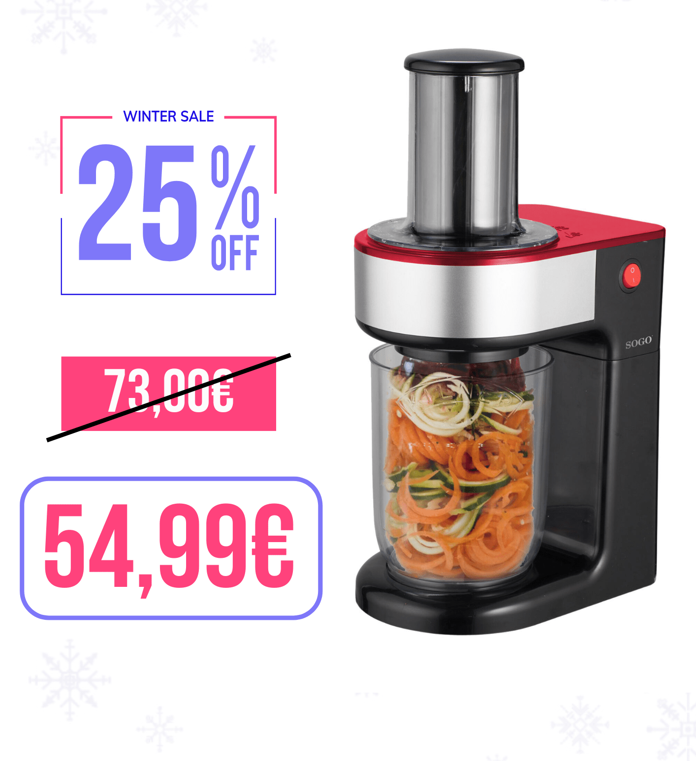 Tagliaverdure da 1.2L -80W