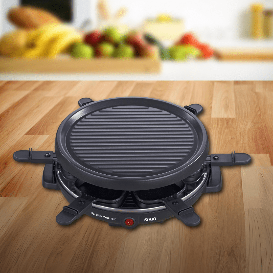 2 in 1 Grill + Raclette MAGIC800 - SAMULAND