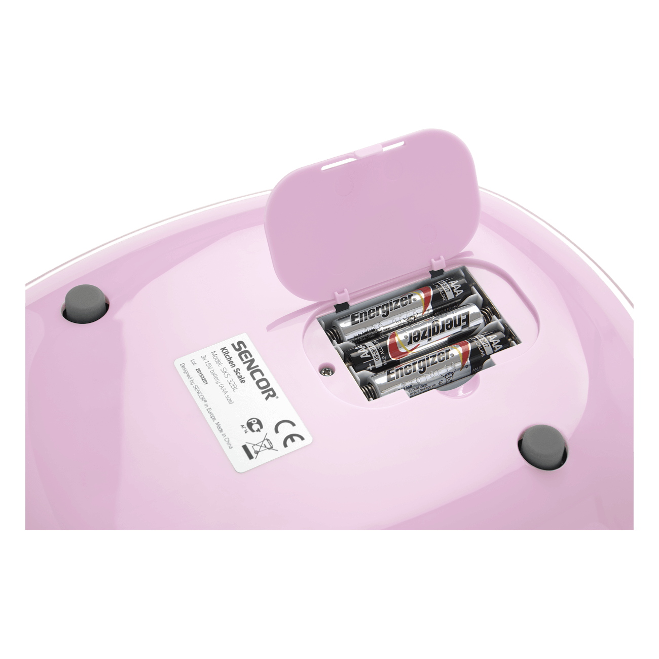 Bilancia da Cucina Digitale Touch 5 Kg Precisione 1 g con Tara Sencor Rosa