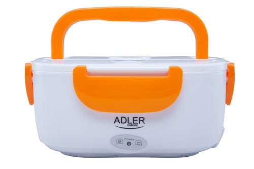 Scaldavivande Elettrico Portatile 1,1 Litri a 2 Scomparti con Contenitore Removibile e Cucchiaio Adler