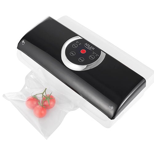 Macchina Sottovuoto per Alimenti 130W con Taglierina, Rotolo 20x300 cm e Funzione Contenitori Adler
