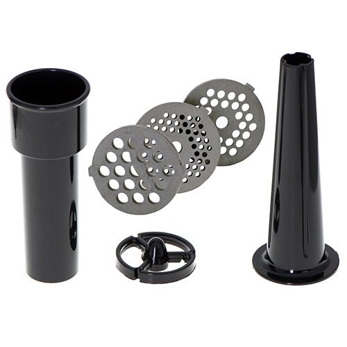 Tritacarne Elettrico 1800W 1,8 Kg/min con Funzione Inversa, 3 Dischi e Accessorio Insaccati Adler