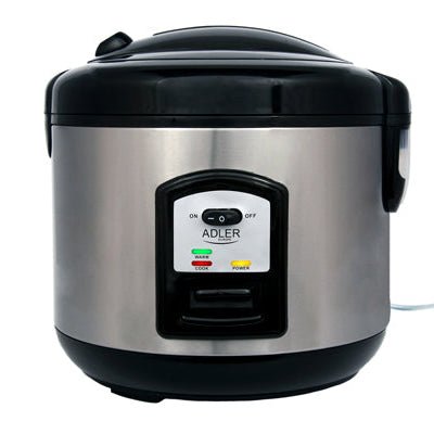 Cuociriso Elettrico 1,5 Litri 1000W con Funzione Mantieni Caldo e Ciotola Removibile Adler