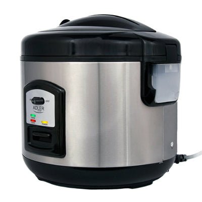 Cuociriso Elettrico 1,5 Litri 1000W con Funzione Mantieni Caldo e Ciotola Removibile Adler
