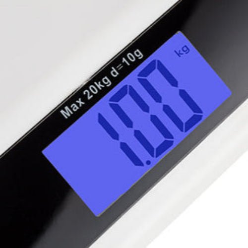 Bilancia Pesaneonati Digitale 20 Kg con Tara, Display LCD e Blocco Peso Adler