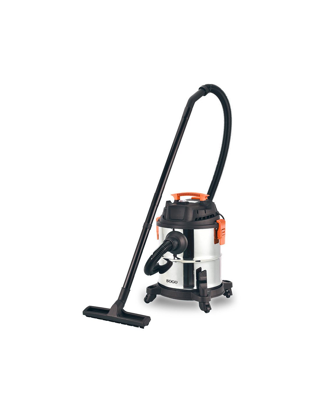 Aspirapolvere bidone solidi e liquidi SOGO 1200W 20 L - immagine 2