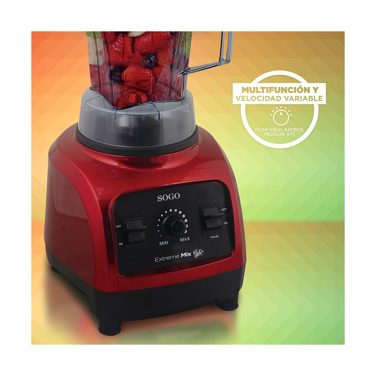 Mixer Professionale per Cocktail e Alimenti - 1800W - SAMULAND