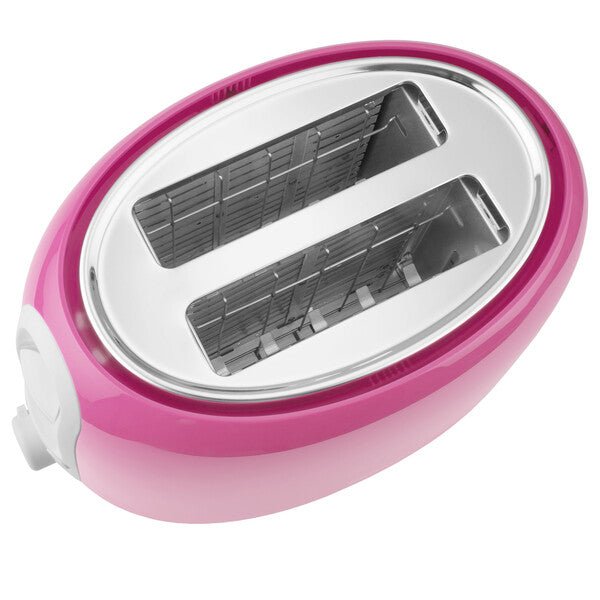 Tostapane Elettrico 2 Fette 800 W con Scongelamento e Riscaldamento Sencor Rosa