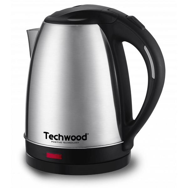 Techwood Bollitore Elettrico Inox 1,8L 1500W Senza Fili – Base 360°