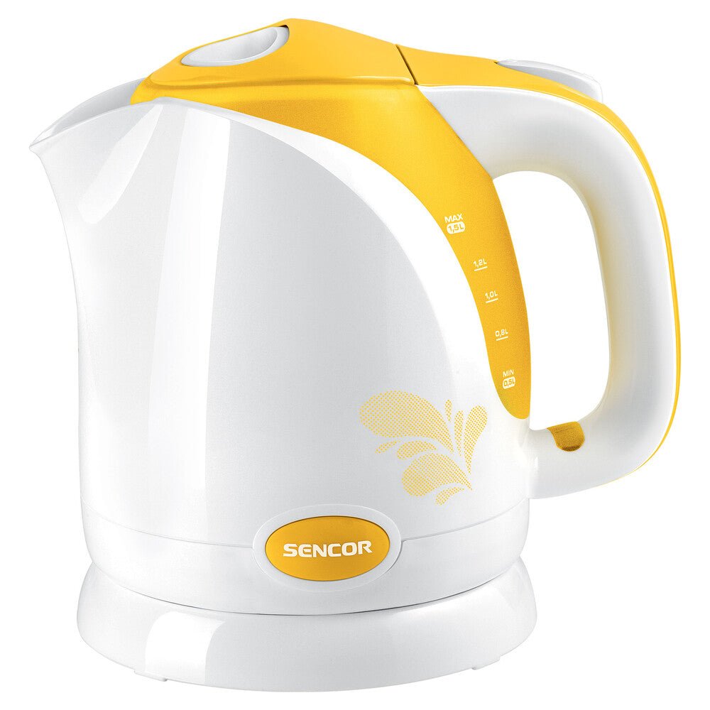 Bollitore Elettrico 1,5 L 2000 W con Filtro Rimovibile e Base 360° Sencor