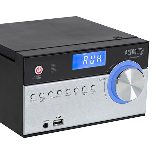 Mini Impianto Hi-Fi Bluetooth con Lettore CD USB Radio FM e Telecomando Camry