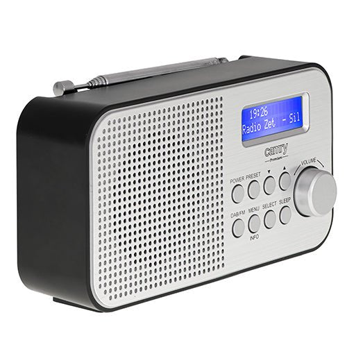 Radio Digitale Portatile DAB+ FM Ricaricabile con Display LCD e Jack Cuffie Camry