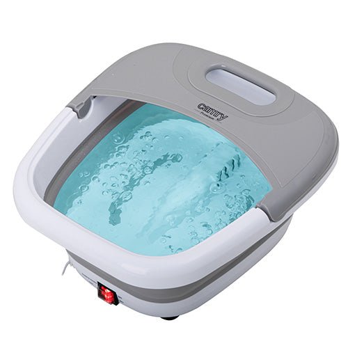 Massaggiatore Plantare Pieghevole 500W con Riscaldamento Acqua, Bolle e Vibrazione Camry