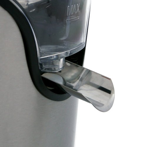 Spremiagrumi Elettrico a Leva 500W in Acciaio Inox con 2 Coni e Sistema Antigoccia Camry