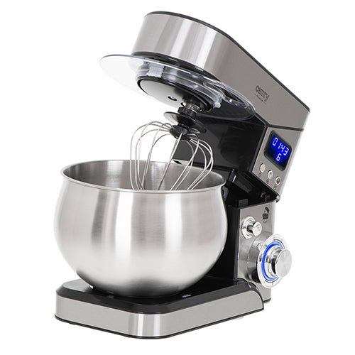 Camry Impastatrice Planetaria 5L 2000W – Timer LCD, Ciotola in Acciaio Inox