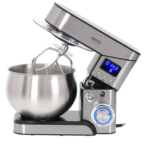 Camry Impastatrice Planetaria 5L 2000W – Timer LCD, Ciotola in Acciaio Inox