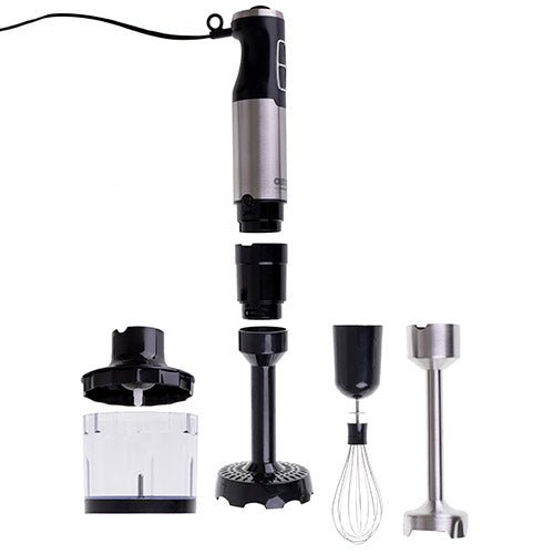 Camry Frullatore a Immersione Multifunzione 1600W – Tritatutto, Ciotola 2L, Frusta