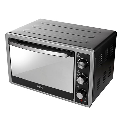 Camry Forno Elettrico Ventilato 35L 2200W – Girarrosto, Timer 60 Minuti