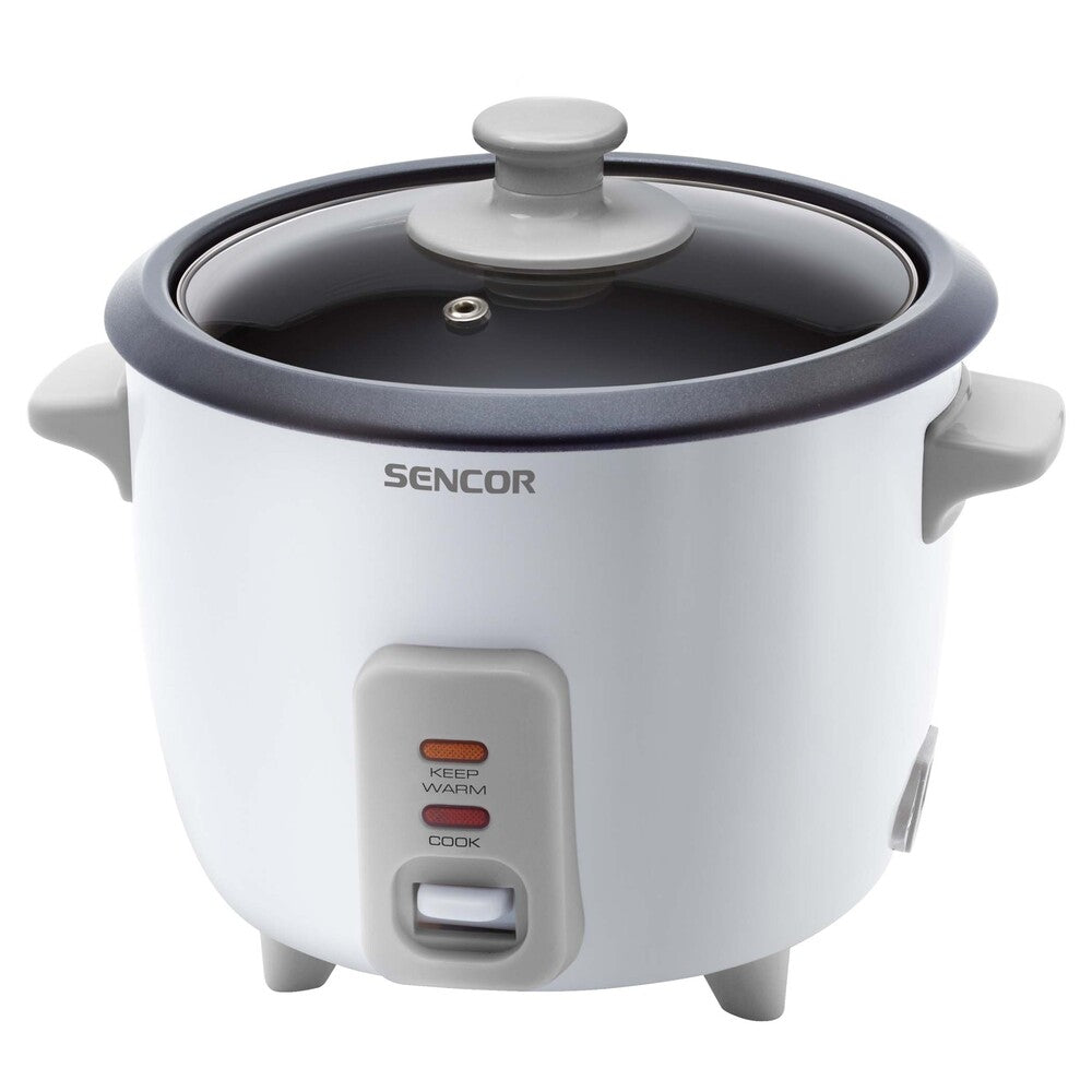 Cuociriso Elettrico 0,6 L con Keep Warm e Contenitore Antiaderente Sencor Bianco