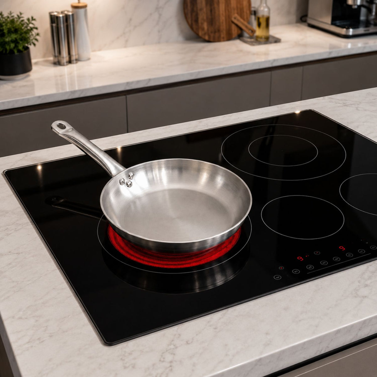 Padella in alluminio puro senza rivestimento 26 cm - Pura GMD